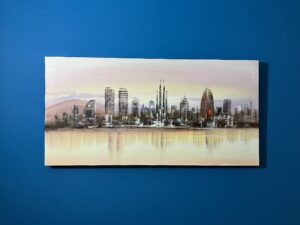 Bild der Skyline von Barcelona